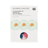 Rico Design - Radiergummis Midsommar Magic • (6 Stück) - Radiergummi - ROSA ECK