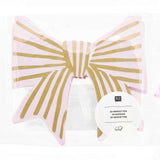 Rico Design - Serviette Schleife | Streifen Rosa - Serviette - ROSA ECK - , ,