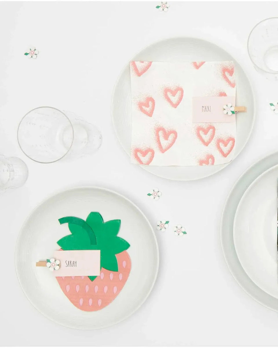 Rico Design - Servietten Erdbeere - Servietten - ROSA ECK Concept Store