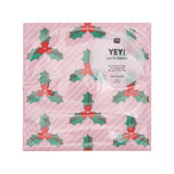 Rico Design - Servietten Ilex (20 Stück) - Servietten - ROSA ECK