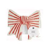 Rico Design - Servietten Schleife • Streifen (20 Stück) - Servietten - ROSA ECK