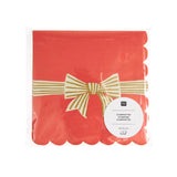 Rico Design - Servietten Schleifenband • Rot (20 Stück) - Servietten - ROSA ECK