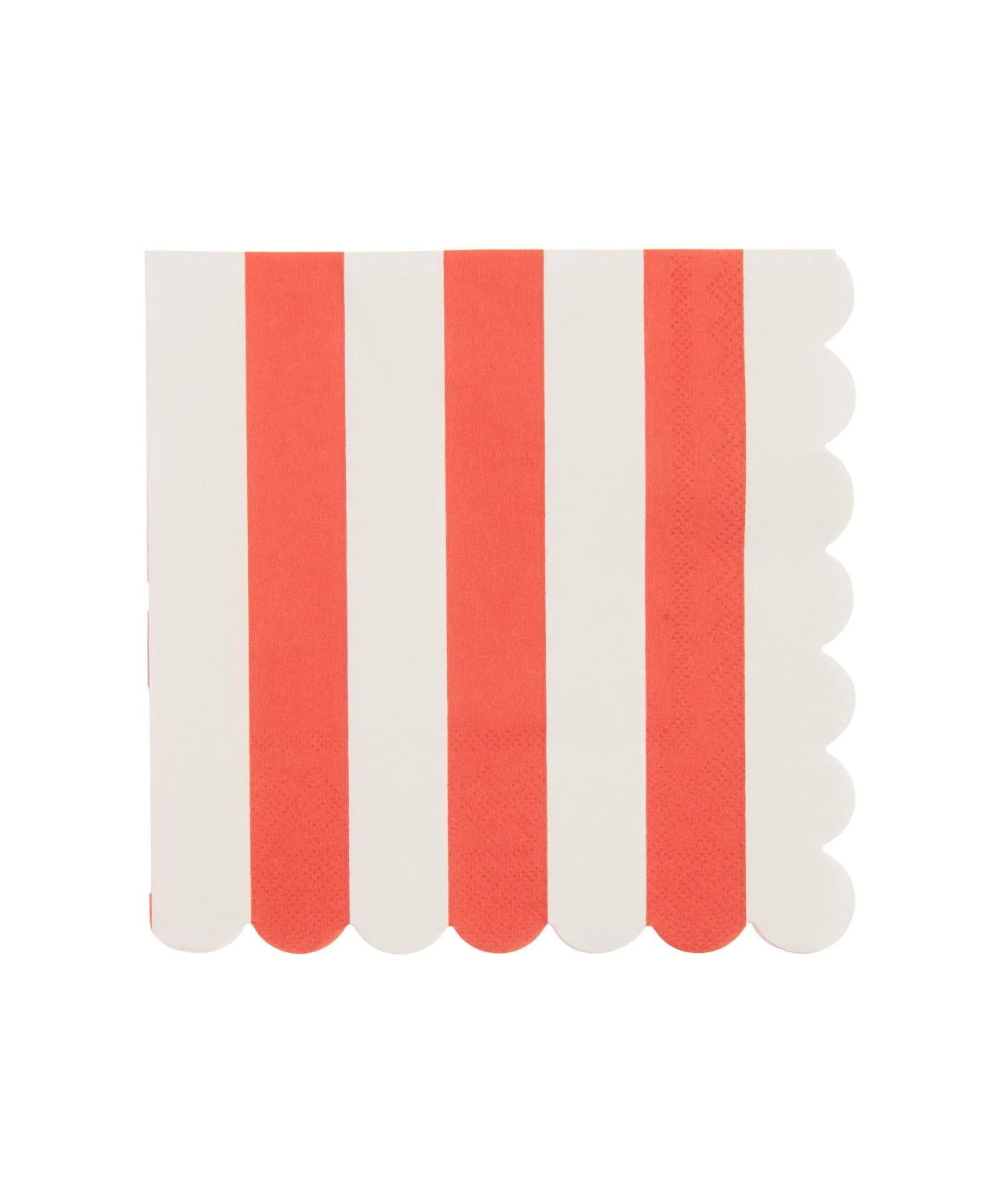 Rico Design - Servietten Streifen • Rot/Weiß (20 Stück) - Servietten - ROSA ECK