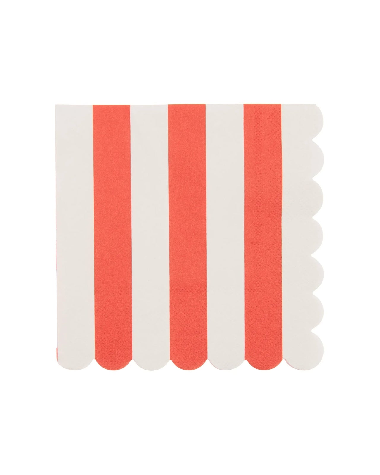 Rico Design - Servietten Streifen • Rot/Weiß (20 Stück) - Servietten - ROSA ECK