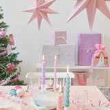 Rico Design - Spiralkerze | Smokey Rosa - Kerze - ROSA ECK - , ,