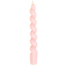 Rico Design - Spiralkerze | Soft Mauve - Kerze - ROSA ECK - Pink, Rosa,