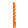 Rico Design - Spiralkerze | Soft Neon Orange - Kerze - ROSA ECK - , ,
