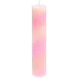 Rico Design - Stabkerze (4x20 cm) | Rosa/Pink - Kerze - ROSA ECK - , ,