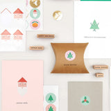 Rico Design - Sticker Merry Christmas • Figuren - Sticker - ROSA ECK