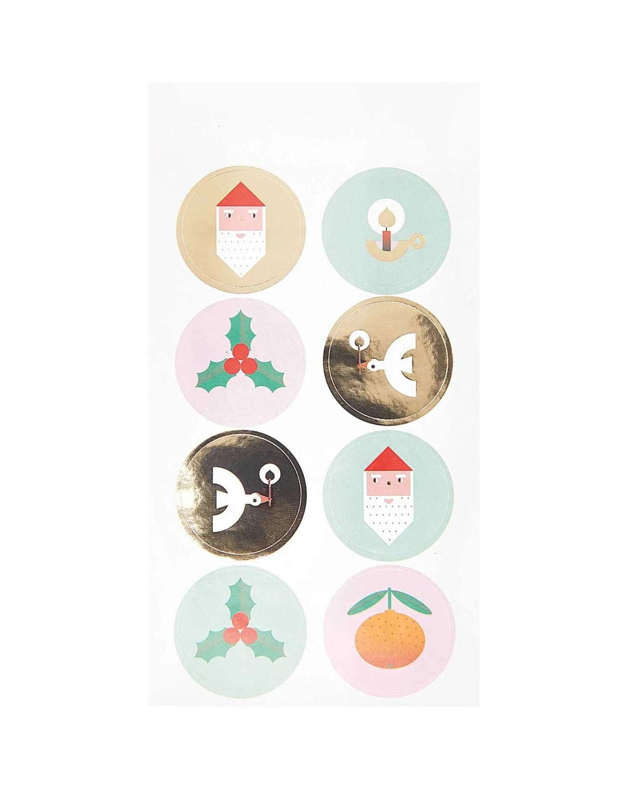 Rico Design - Sticker Merry Christmas • Figuren - Sticker - ROSA ECK