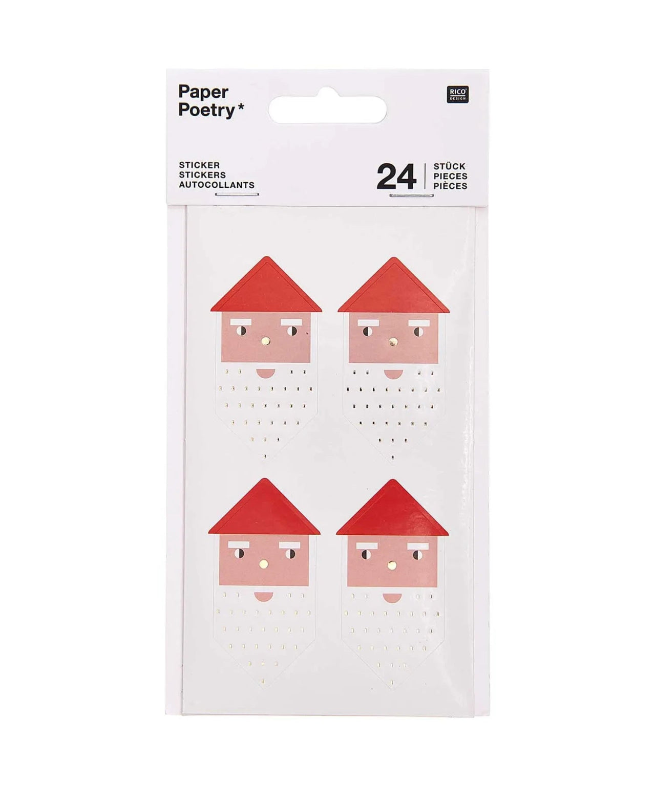 Rico Design - Sticker Merry Christmas • Figuren - Sticker - ROSA ECK