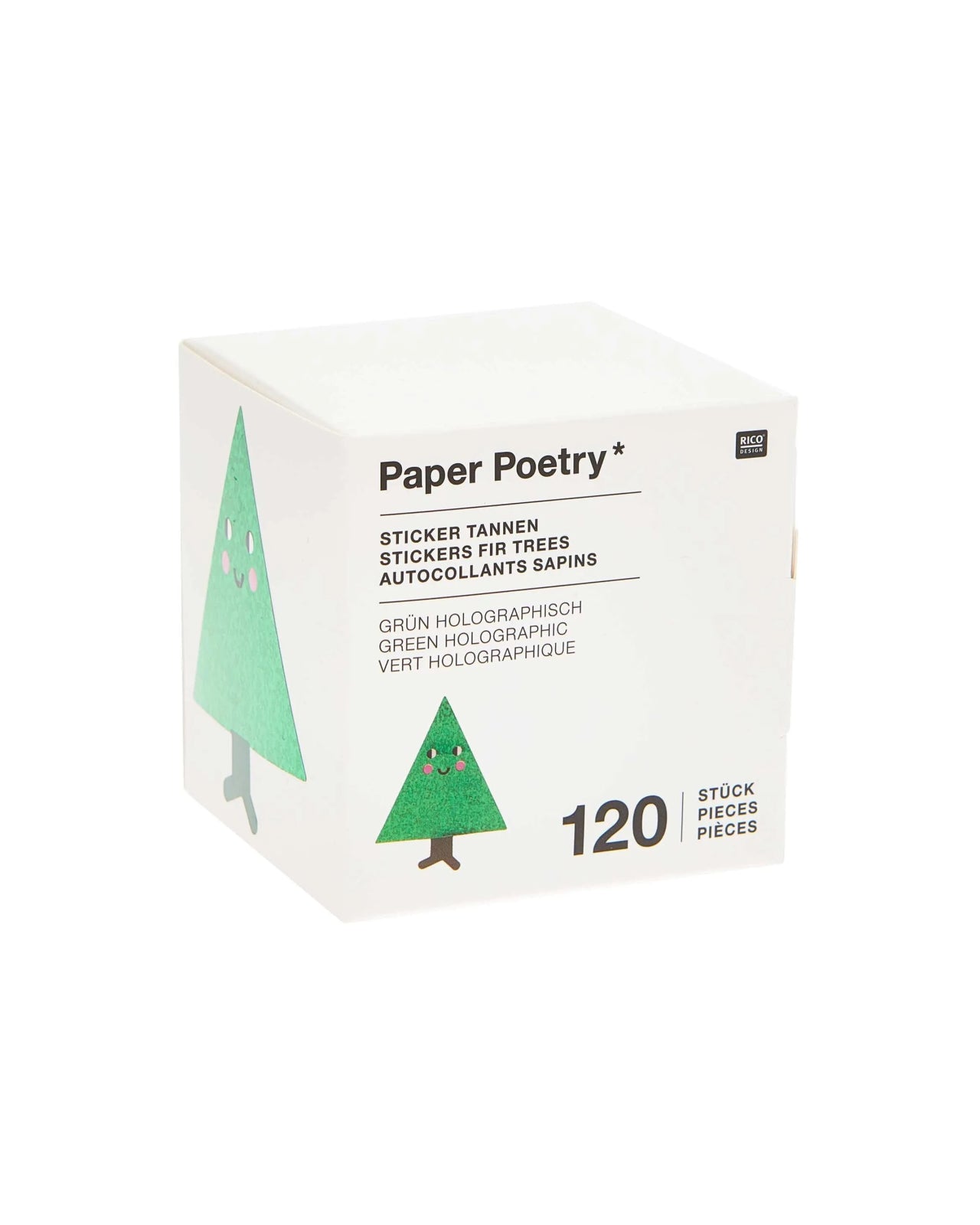 Rico Design - Sticker Merry Christmas • Tannen - Sticker - ROSA ECK