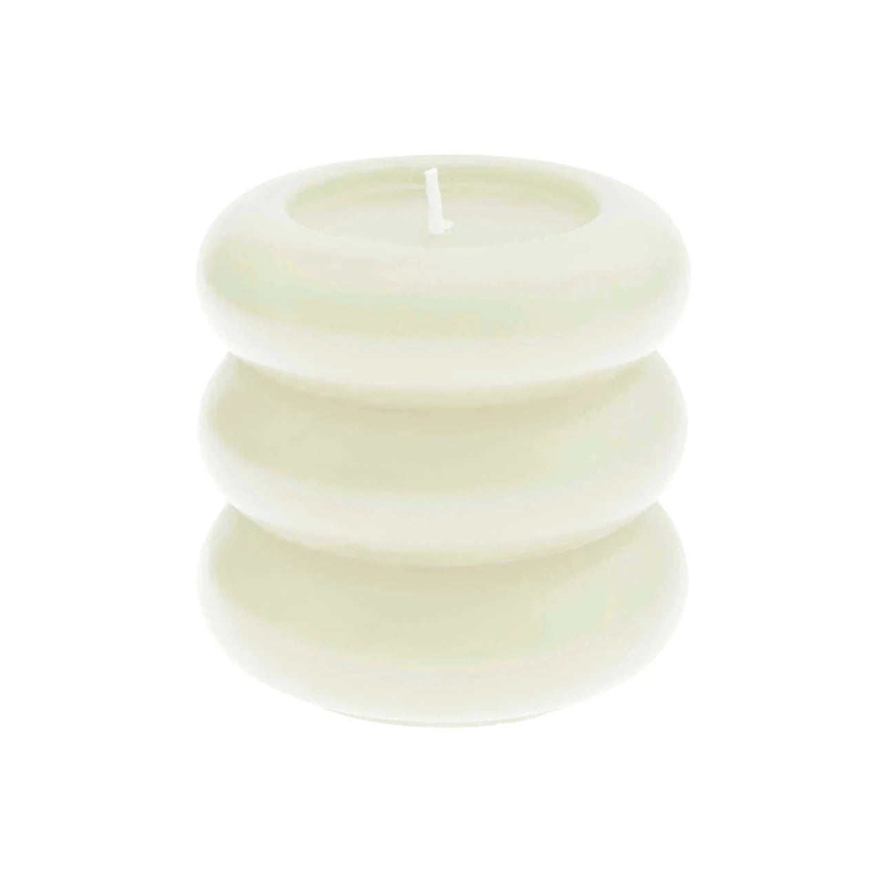 Rico Design - Stumpenkerze Ringe • Eierschale - Kerze - ROSA ECK