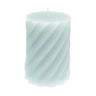 Rico Design - Stumpenkerze Spiral • Mint - ROSA ECK