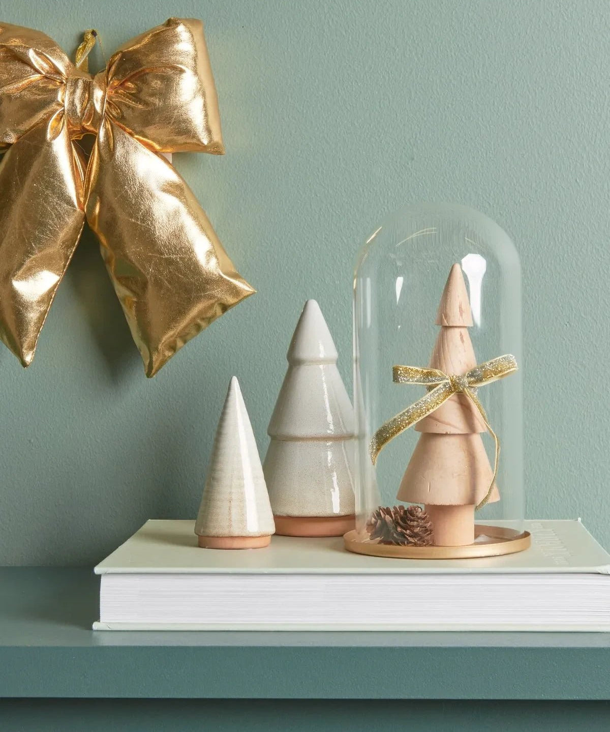 Rico Design - Tannenbaum Porzellan • Altweiß - Dekoration - ROSA ECK