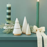 Rico Design - Tannenbaum Porzellan • Altweiß - Dekoration - ROSA ECK