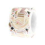 Rico Design - Washi Sticker Weihnachts - Figuren (200 Stück) - Sticker - ROSA ECK