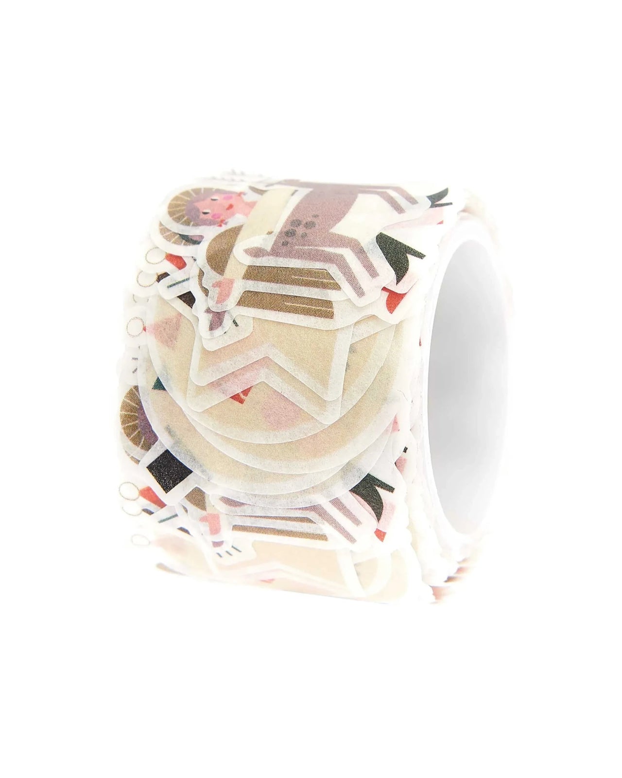 Rico Design - Washi Sticker Weihnachts - Figuren (200 Stück) - Sticker - ROSA ECK