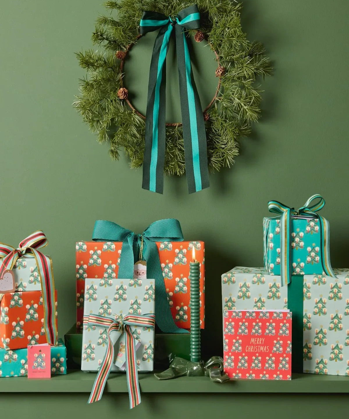 Rico Design - Webband Duo • Streifen Rot/Weiß - Webband - ROSA ECK