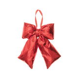 Rico Design - Weihnachtsschleife zum Hängen • Rot - Anhänger - ROSA ECK