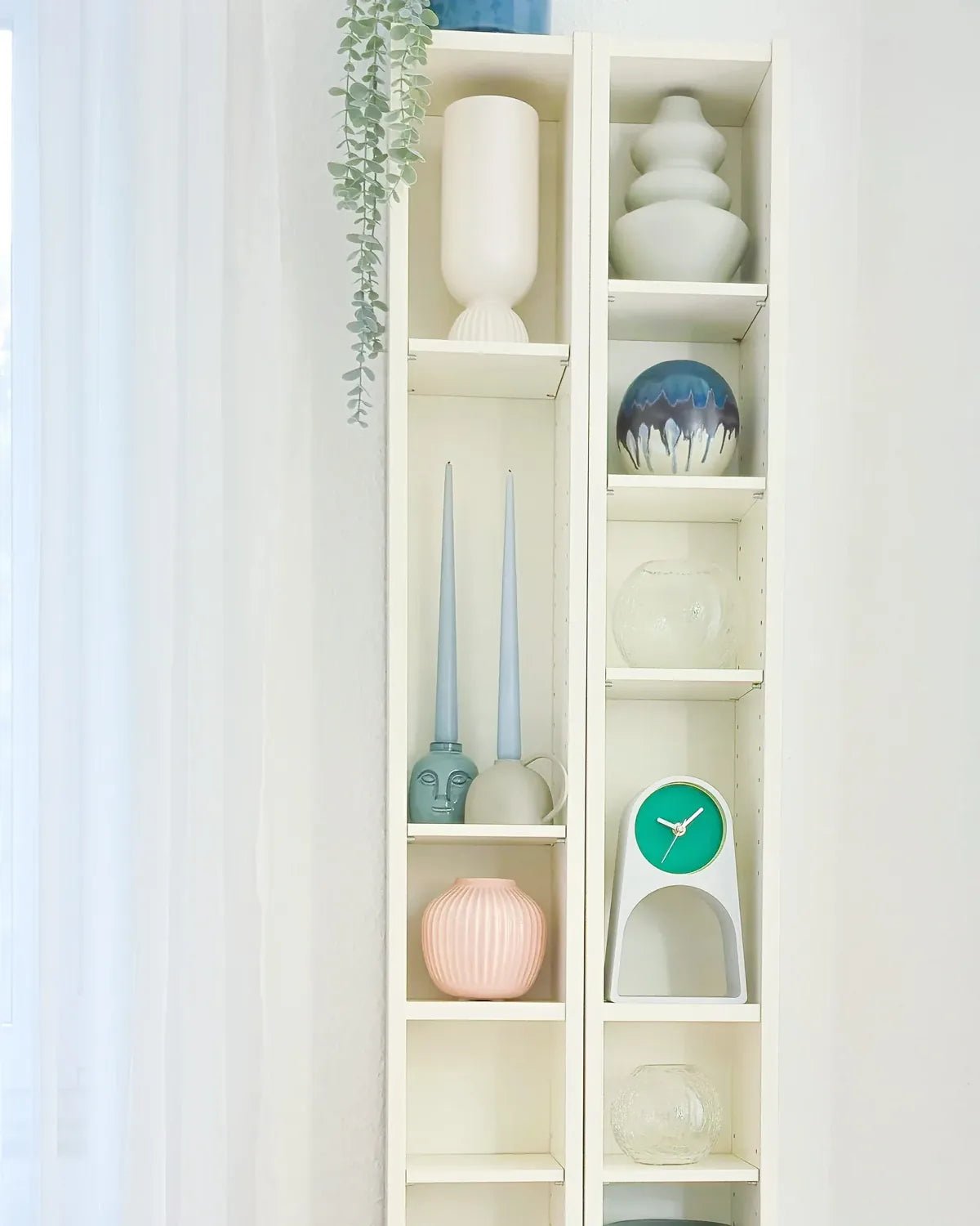 roki Design - LEIF Tischuhr • Rubalo - ROSA ECK