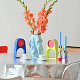 roki Design - LEIF Tischuhr • Velno - ROSA ECK