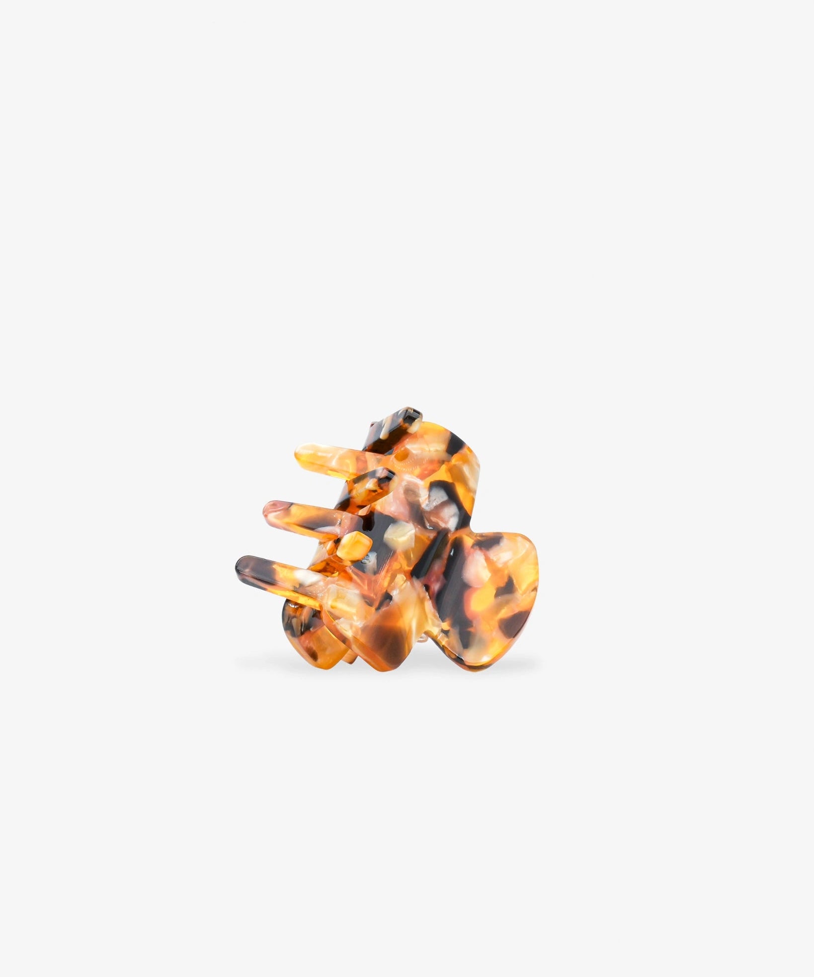 ROSA ECK - BABY Haarklammer (3,5 cm) • Bernstein - ROSA ECK