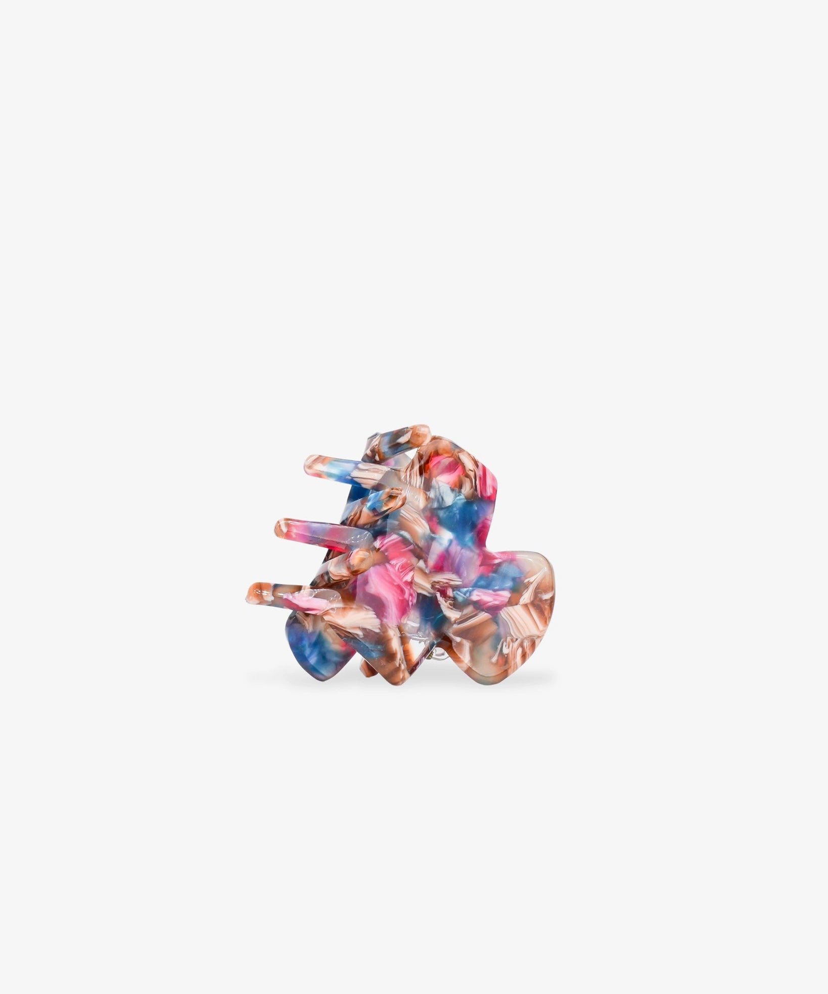 ROSA ECK - BABY Haarklammer (3,5 cm) • Confetti Dark - ROSA ECK