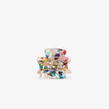 ROSA ECK - BABY Haarklammer (3,5 cm) • Confetti Light - ROSA ECK