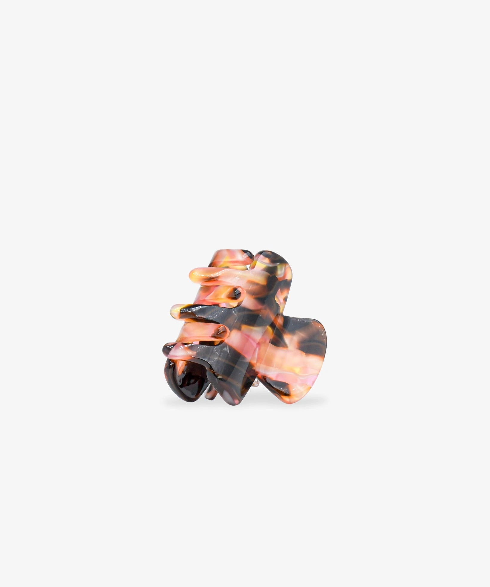 ROSA ECK - BABY Haarklammer (3,5 cm) • Espresso Fire - ROSA ECK