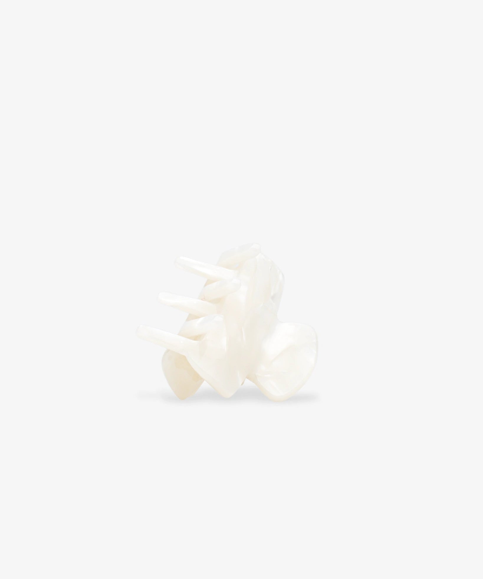 ROSA ECK - BABY Haarklammer (3,5 cm) • Pearl - ROSA ECK