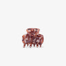 ROSA ECK - BABY Haarklammer (3,5 cm) • Rust - ROSA ECK