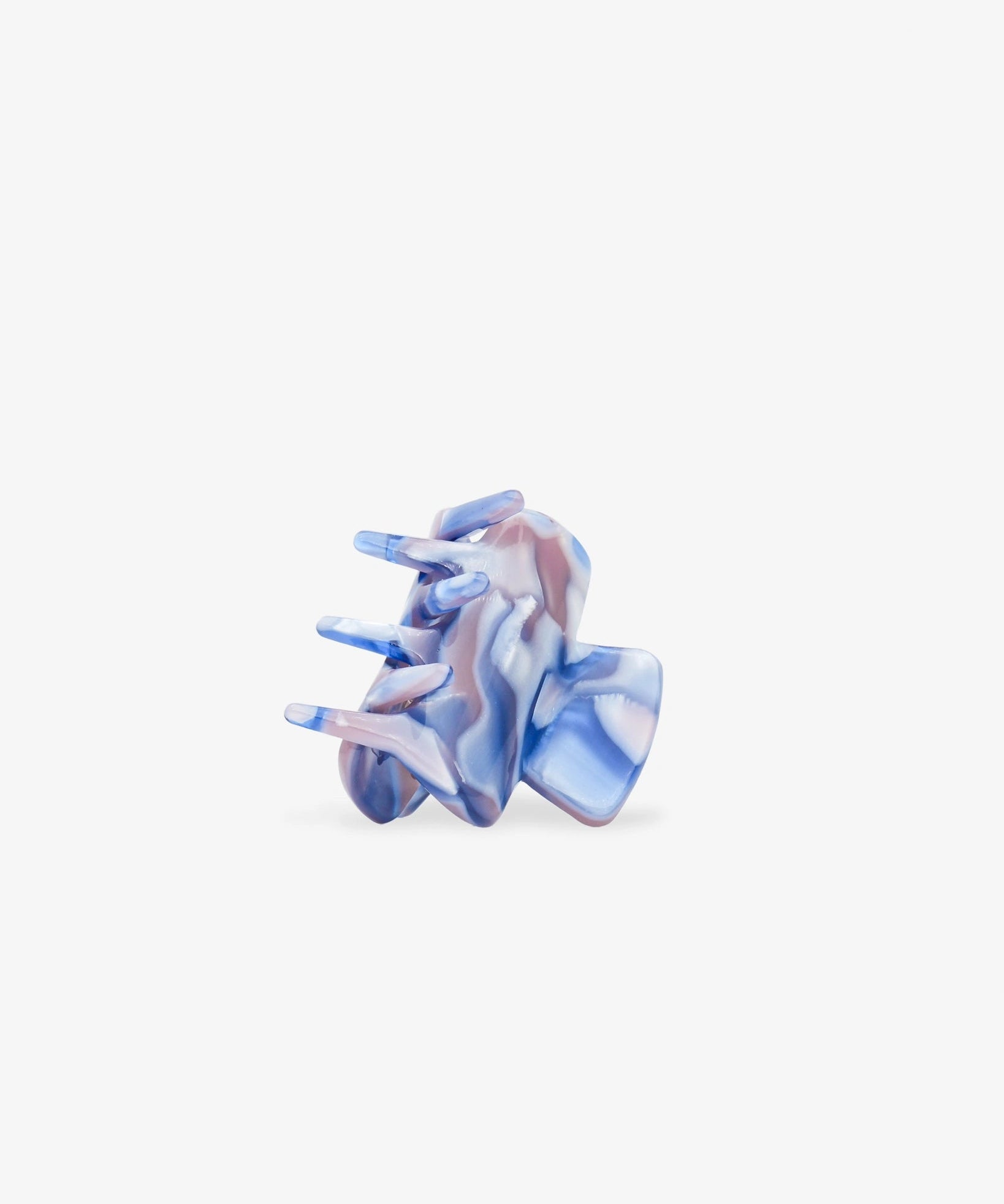 ROSA ECK - BABY Haarklammer (3,5 cm) • Salmon Wave - ROSA ECK