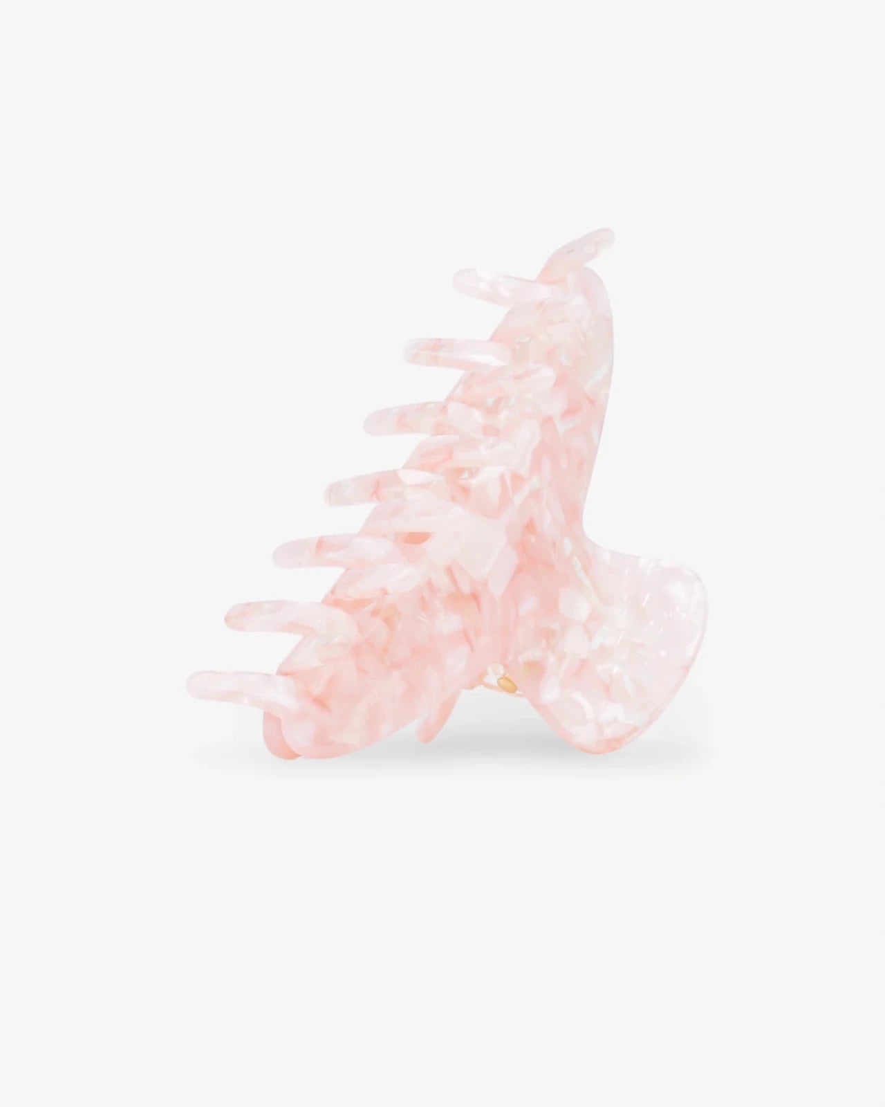 ROSA ECK - CLASSIC L Haarklammer (8,5 cm) • Rose Quartz - ROSA ECK