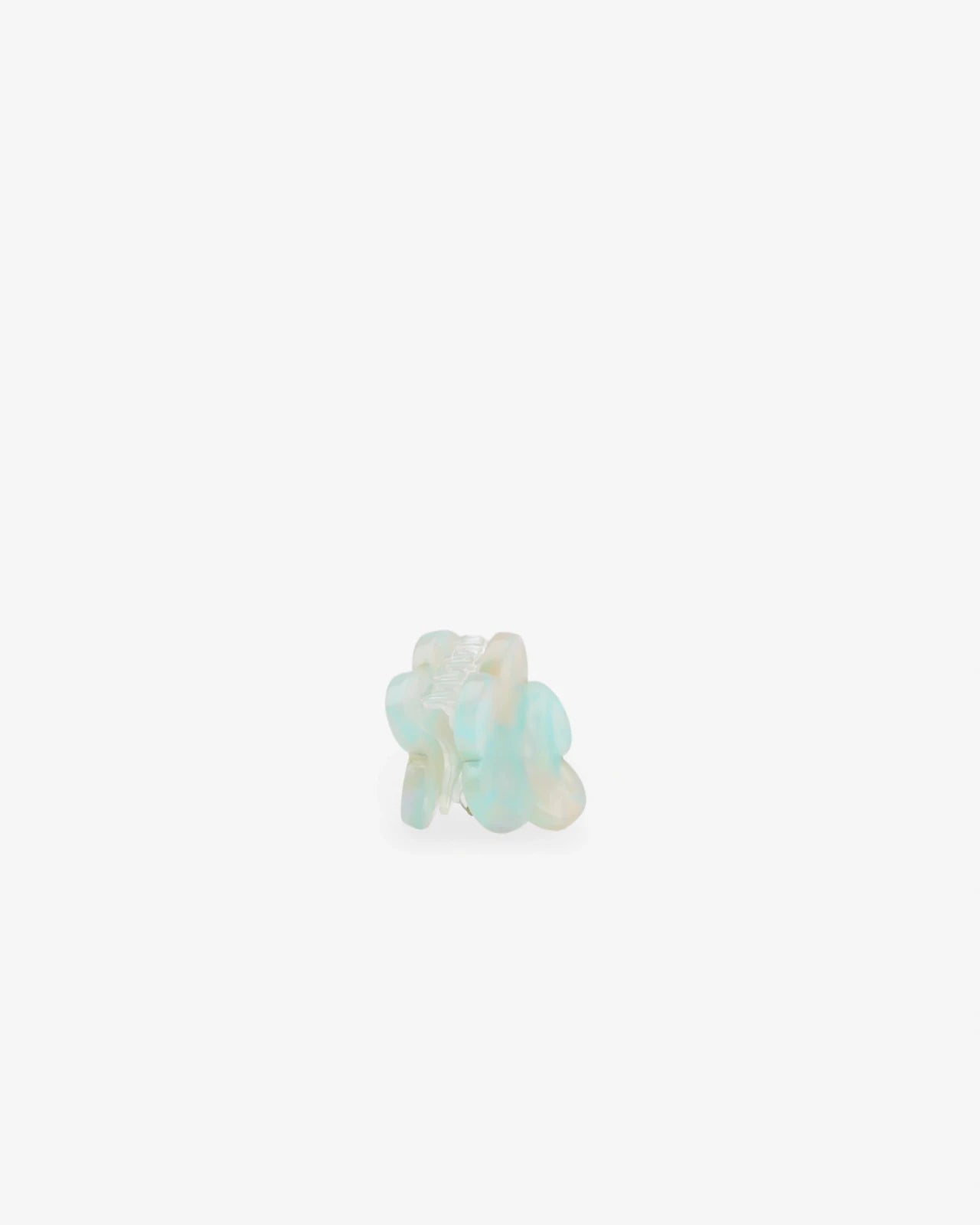 ROSA ECK - FLOWER Mini Haarklammer (2 cm) • Mermaid - ROSA ECK