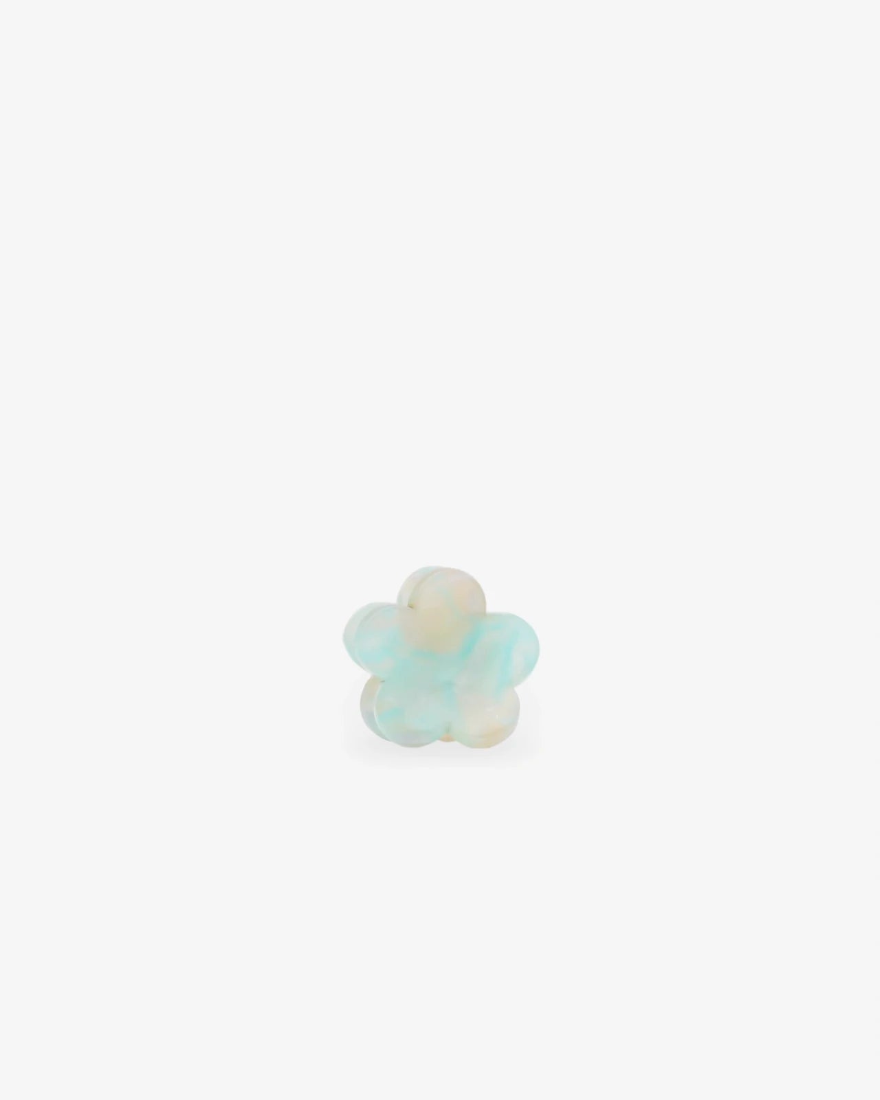 ROSA ECK - FLOWER Mini Haarklammer (2 cm) • Mermaid - ROSA ECK