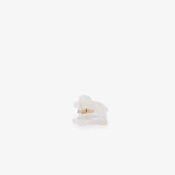 ROSA ECK - FLOWER Mini Haarklammer (2 cm) • Pearl - ROSA ECK