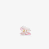 ROSA ECK - FLOWER Mini Haarklammer (2 cm) • Pink - ROSA ECK