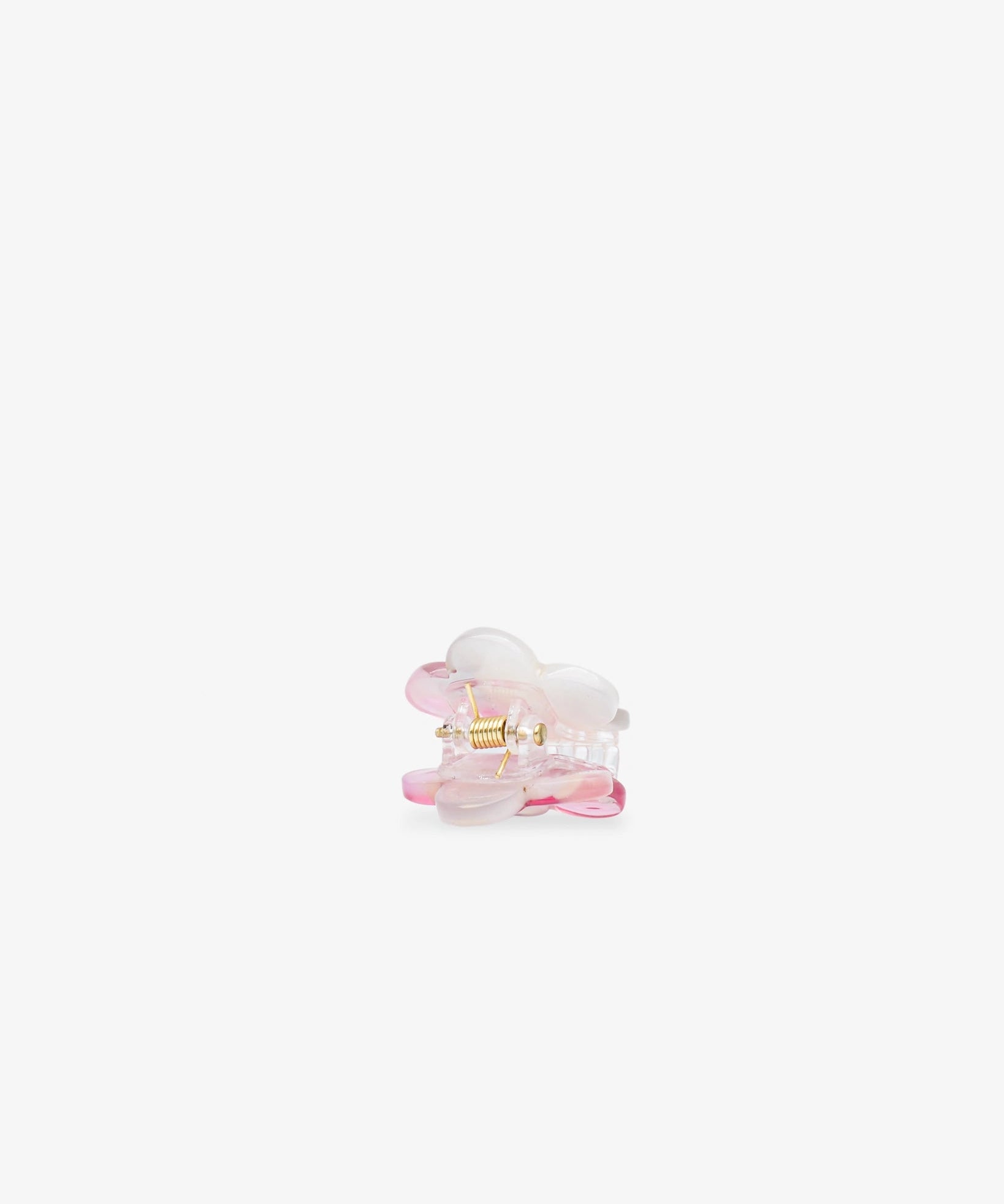 ROSA ECK - FLOWER Mini Haarklammer (2 cm) • Pink - ROSA ECK