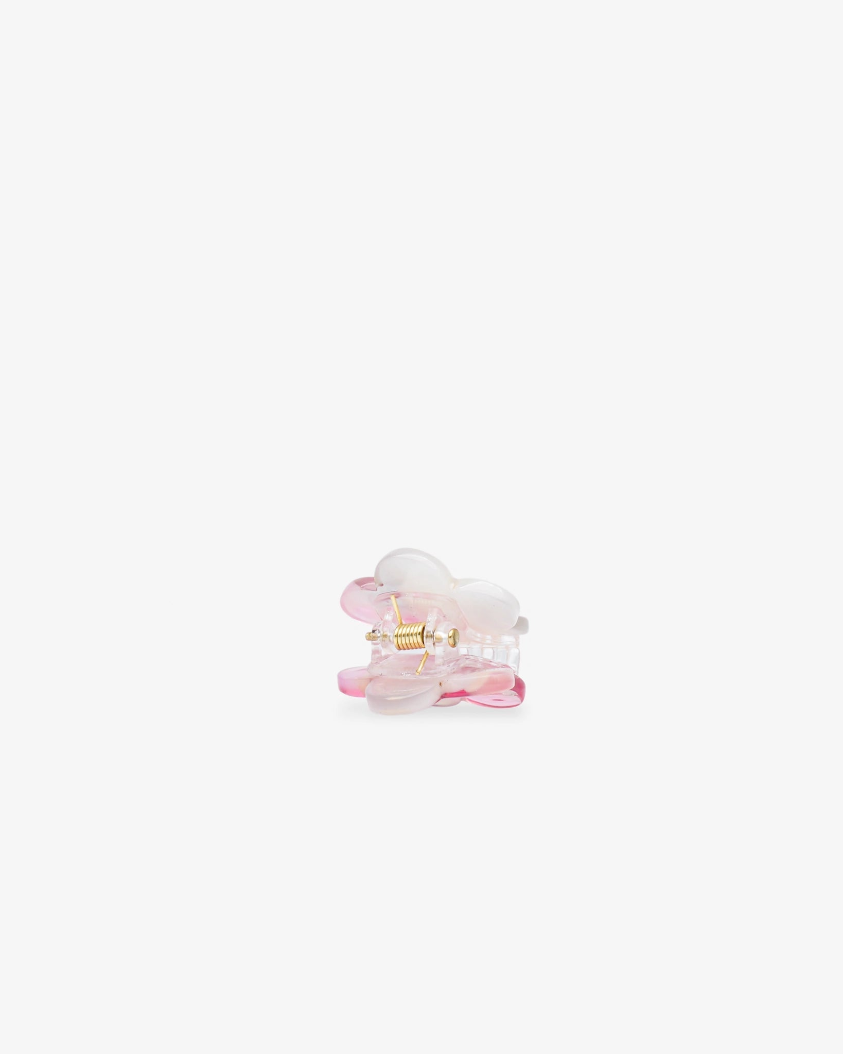 ROSA ECK - FLOWER Mini Haarklammer (2 cm) • Pink - ROSA ECK