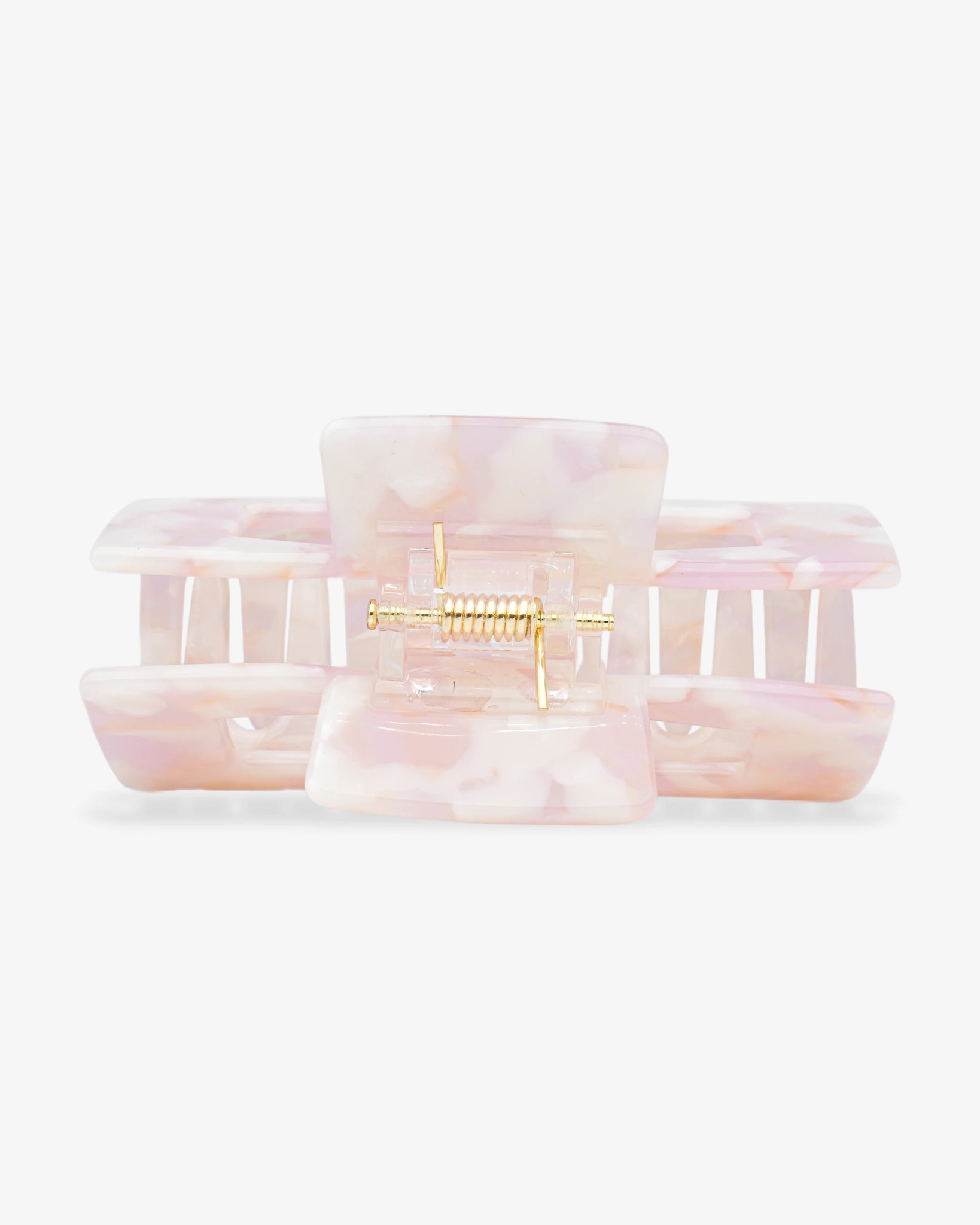 ROSA ECK - FRAME L Haarklammer (7,8 cm) • Rose Marble - ROSA ECK