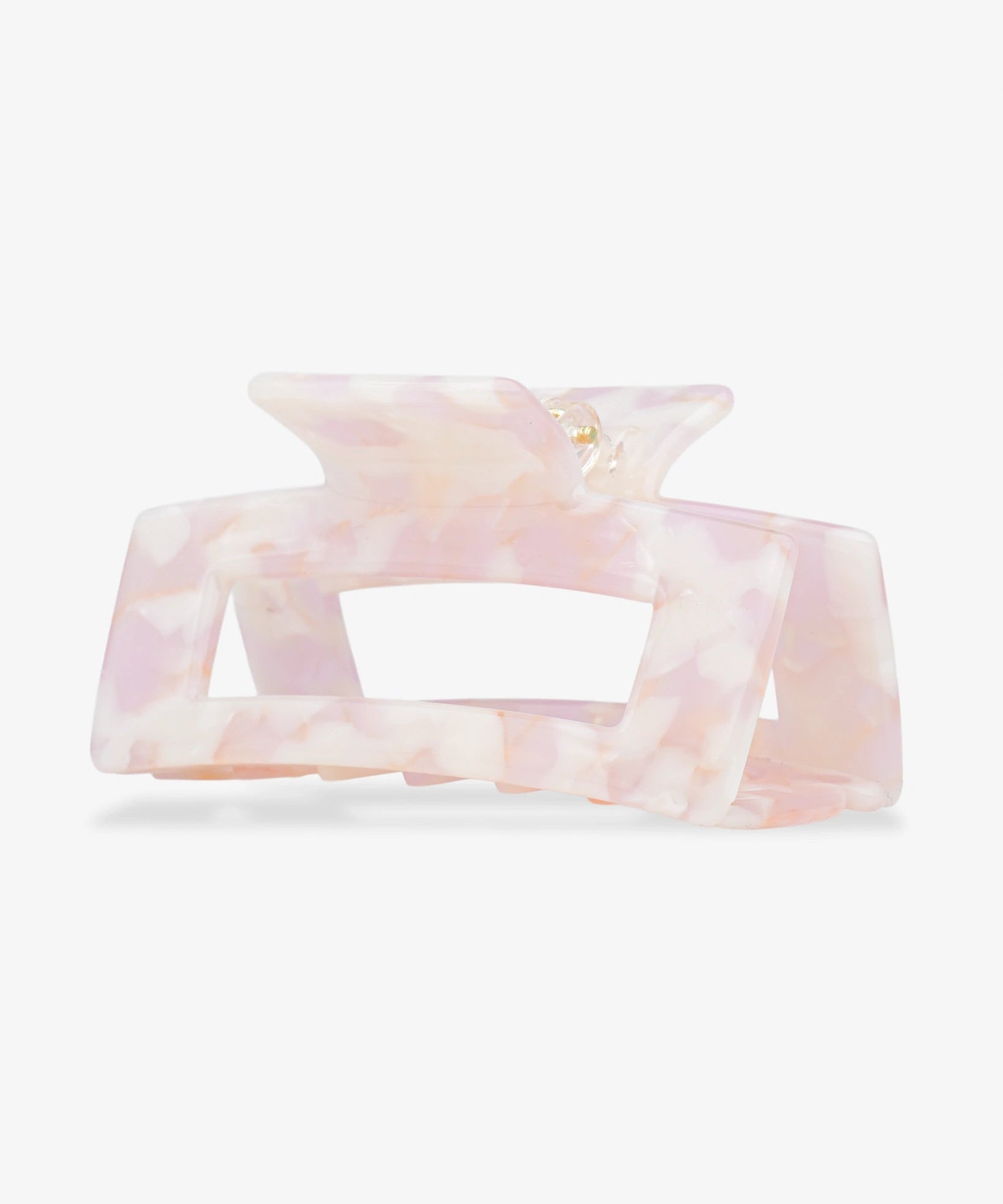 ROSA ECK - FRAME L Haarklammer (7,8 cm) • Rose Marble - ROSA ECK