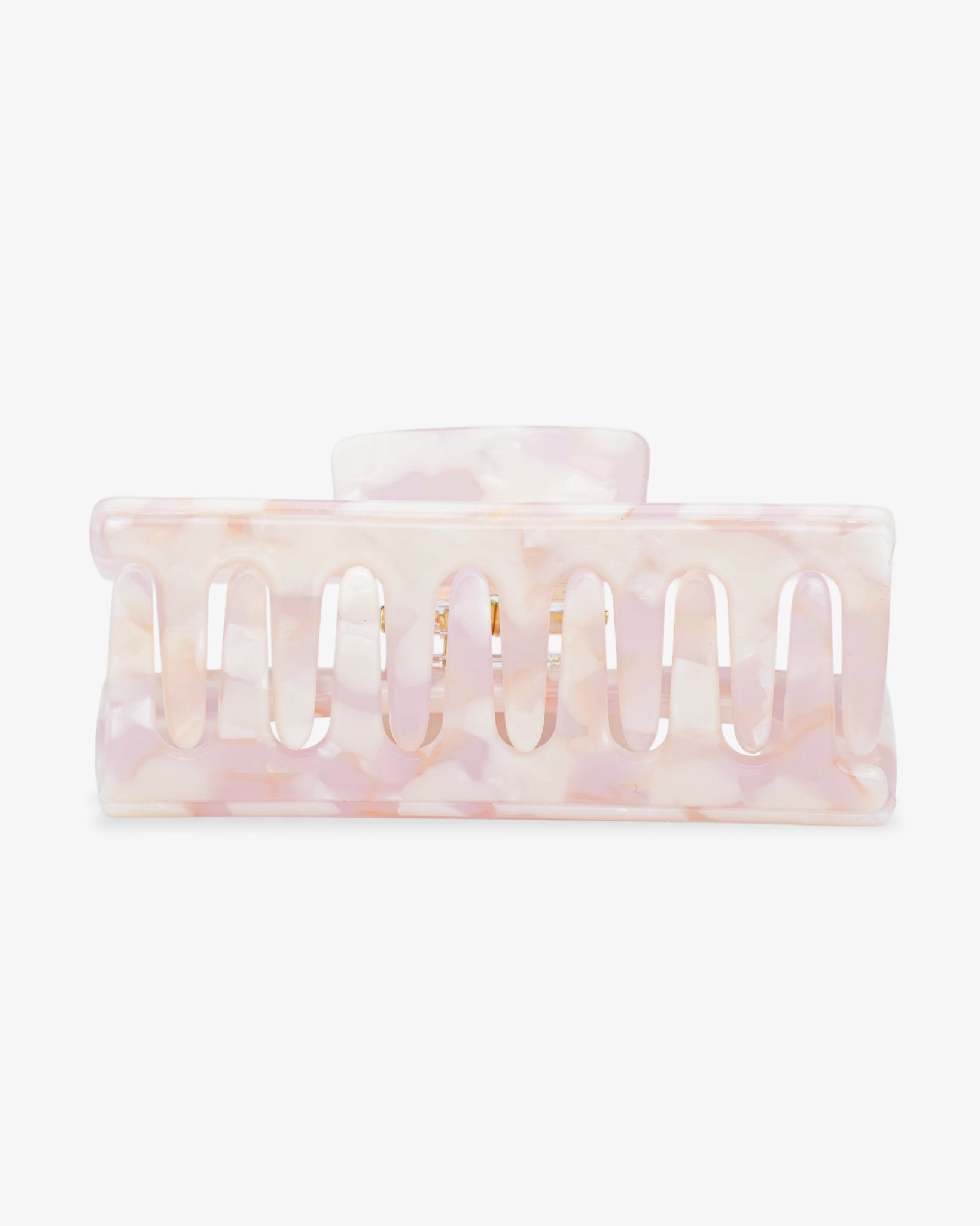 ROSA ECK - FRAME L Haarklammer (7,8 cm) • Rose Marble - ROSA ECK