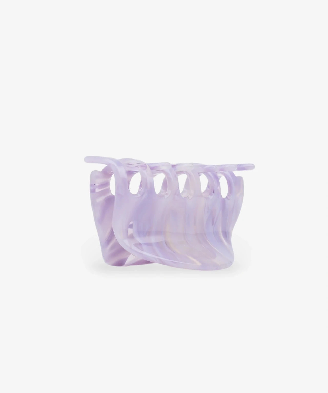 ROSA ECK - HALF MOON Haarklammer (7 cm) • Lavender Fields - ROSA ECK