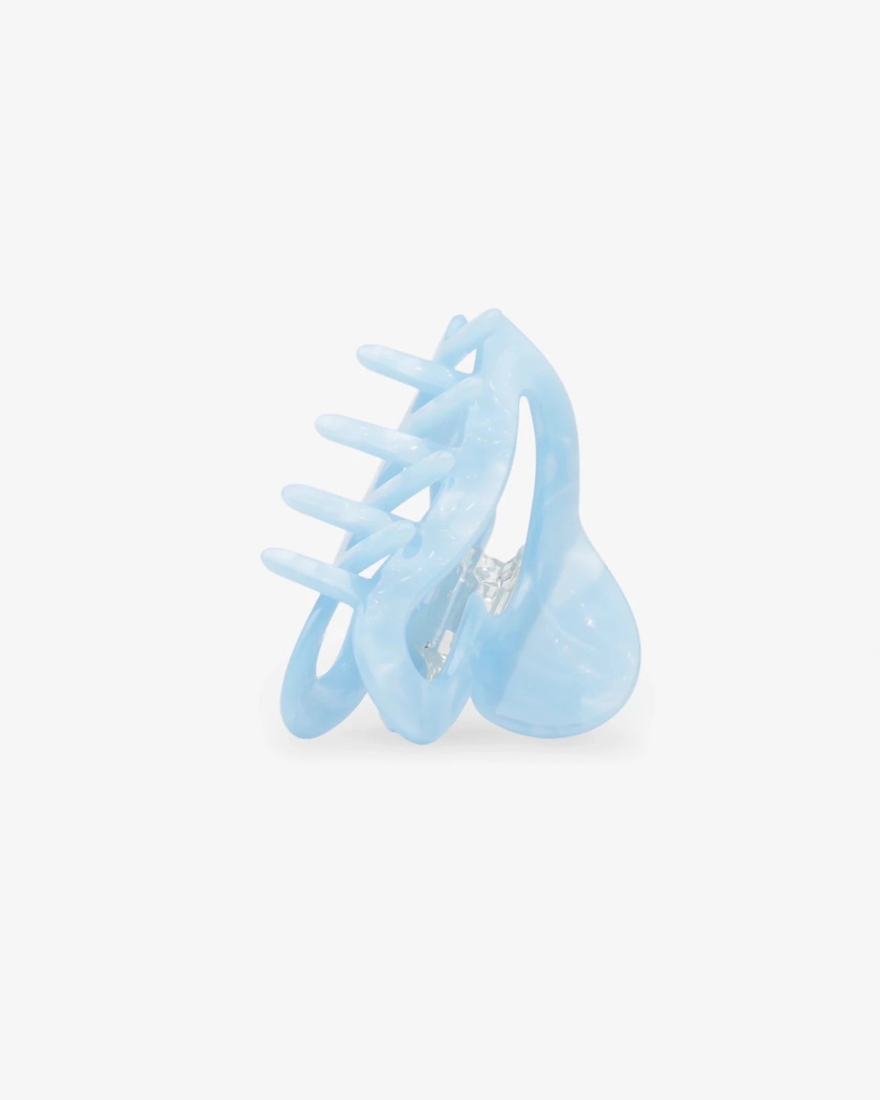 ROSA ECK - HEART Haarklammer (6,5 cm) • Sky - ROSA ECK