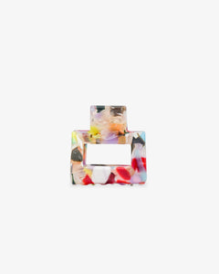 ROSA ECK - SQUARE S Haarklammer (3,5 cm) • Confetti Light - ROSA ECK