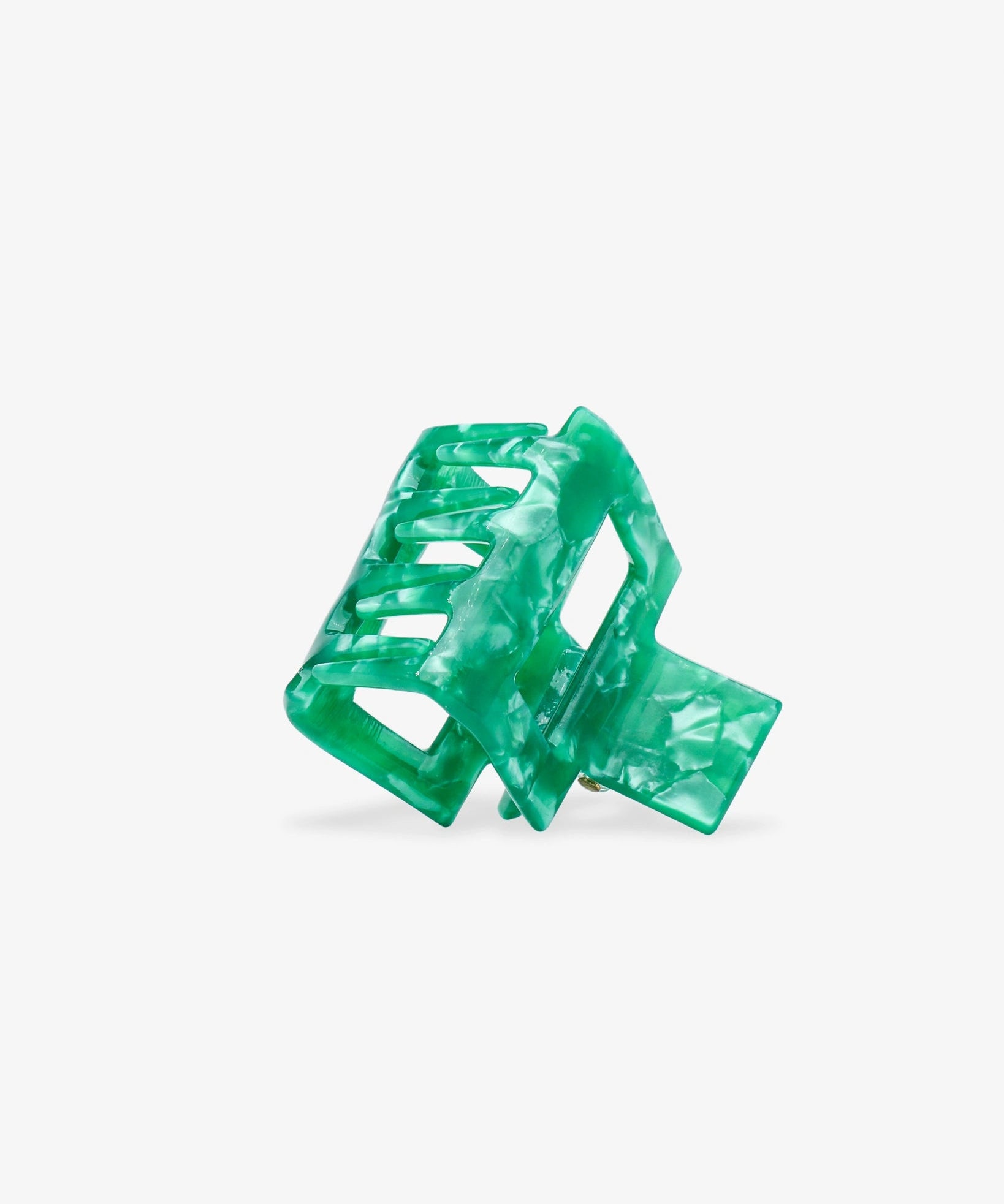 ROSA ECK - SQUARE S Haarklammer (3,5 cm) • Forest - ROSA ECK