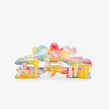 ROSA ECK - WAVY Haarklammer (8 cm) • Carnival Bonbon - ROSA ECK