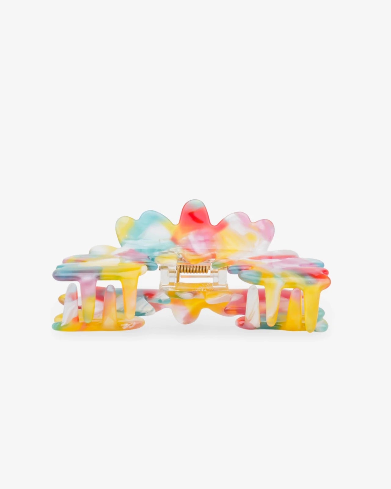 ROSA ECK - WAVY Haarklammer (8 cm) • Carnival Bonbon - ROSA ECK