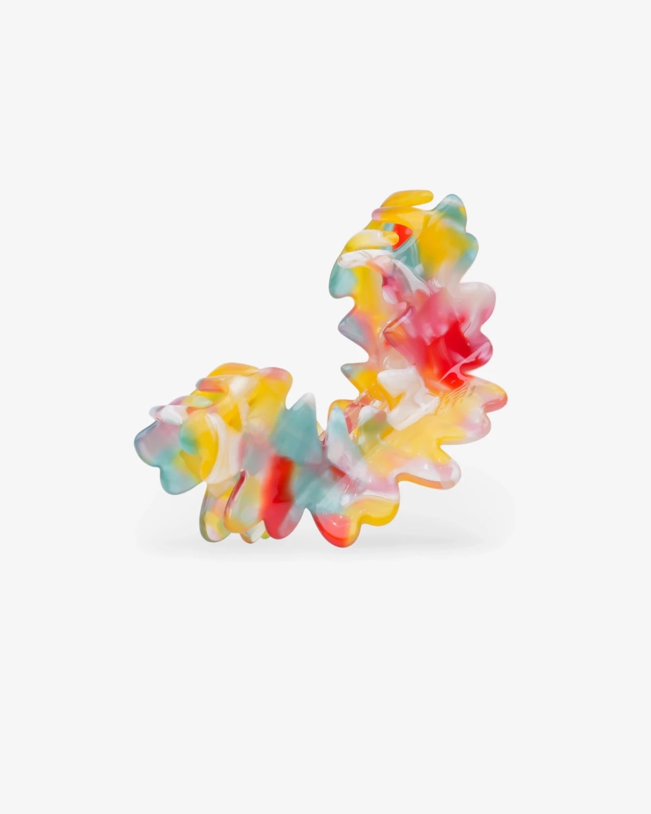 ROSA ECK - WAVY Haarklammer (8 cm) • Carnival Bonbon - ROSA ECK